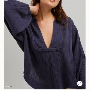 Free people Cozy Dreams shirt